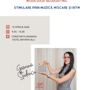 Workshop NEURORITMIC® NIVELUL 1 : CONSTANTA 19 APRILIE 2026