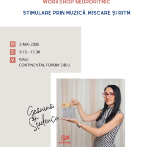 Workshop NEURORITMIC® NIVELUL 1 : SIBIU, 3 MAI 2026